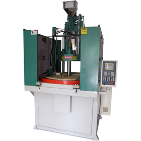 Disk vertical injection molding machine